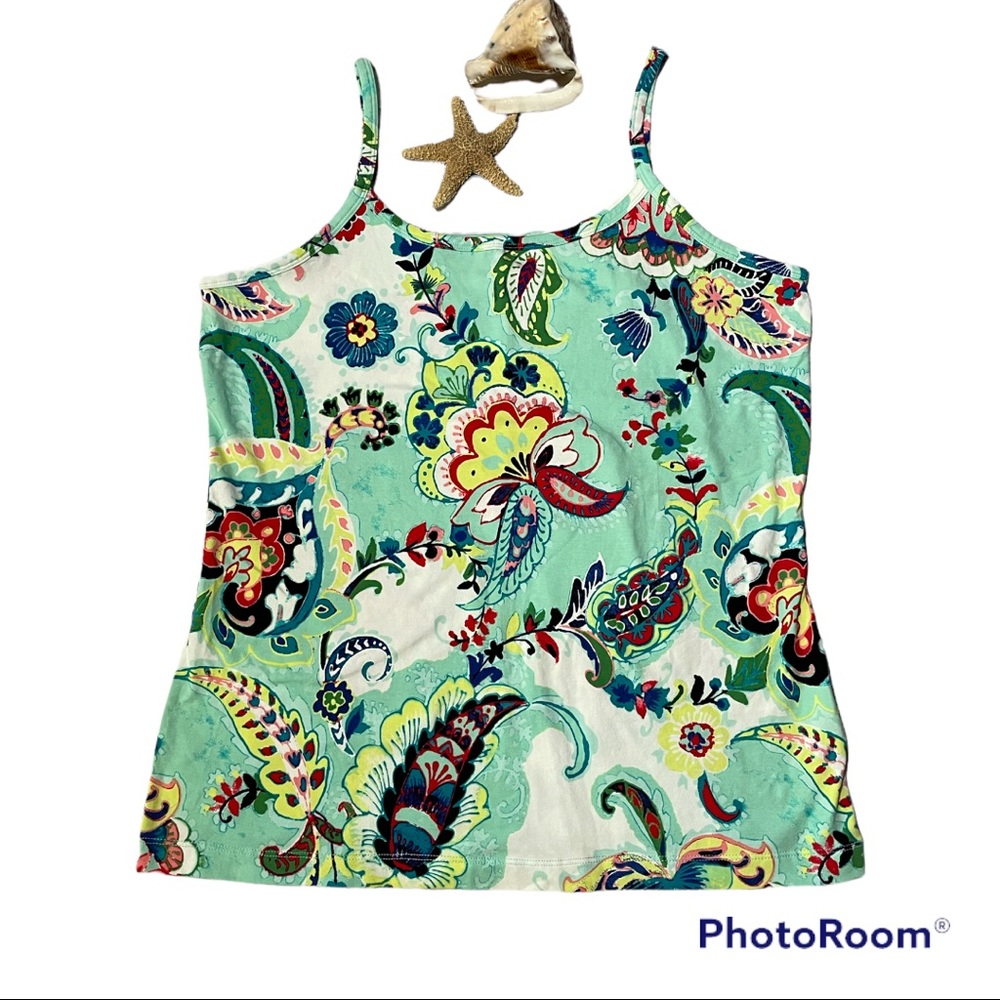 NWT Jockey Floral Paisley Camisole Size 2XL